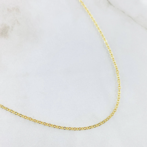 1 Cadena Aro Seguido 1.75gr / 45cm / 1.5mm Oro Amarillo 18K