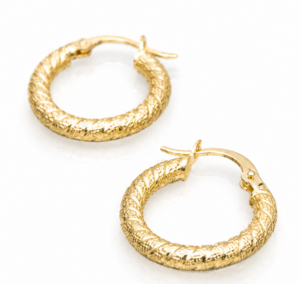 Candonga Entorchada 1.1gr.PNG Candongas entorchadas con textura 1.7gr / Largo 2cm Oro Amarillo