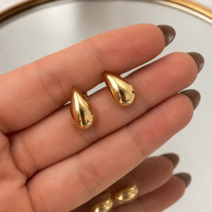Topos Gota lisa Oro amarillo 18k 1,95 Gr / 8 mm