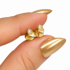 ChatGPT Image 9 jun 2026, 15_41_56 Topos Corazon Circon Blanco Oro amarillo 18k 0,61 Gr / 3,5 mm