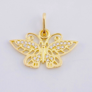 Dije Mariposa 1.3 g / 2.7 cm Oro Amarillo 18K
