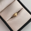 Herraje Corazon Inflado Oro amarillo 18k 0,3 Gr / 1,0 Cm