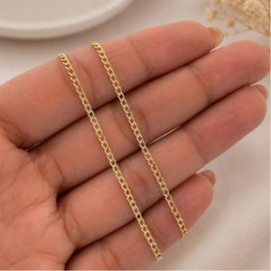 Cadena China 15.7gr / 60cm / 4.9mm Oro Amarillo 18K