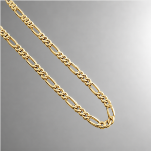 Cadena Figaro 2.15 g / 45.8 cm / 2.6 mm Oro Amarillo 18K