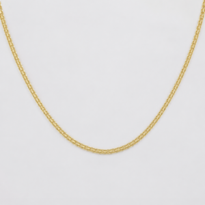 Cadena China 3.3 g / 61.5 cm / 1.5 mm Oro Amarillo 18K