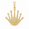 Dije Corona 4.7gr / 3.5cm / Oro 18K