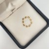 Anillo gc Oro amarillo 18k / Talla 6 1/4 / 0,7 Gr