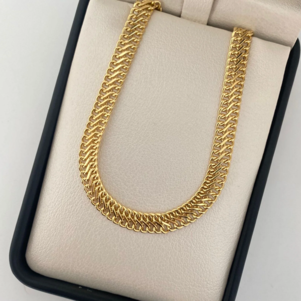 Pulso It sedusa Oro amarillo 18k +1 / 6,05 Gr / 6,22 mm / 19,5 Cm