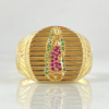 Anillo Milagrosa Radial 6.75gr / T9 3/4 / Oro 18K
