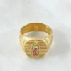 Anillo Milagrosa Radial 6.75gr / T9 3/4 / Oro 18K