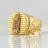 Anillo Milagrosa Radial 6.75gr / T9 3/4 / Oro 18K