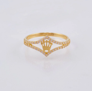 Screenshot_75 Anillo Corona Rombo 1.8 g / TT8 1/4 Oro Amarillo 18K
