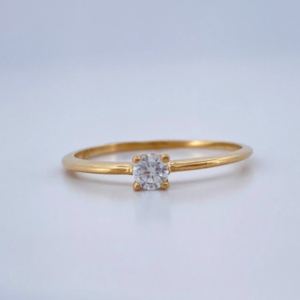 Screenshot_82 Anillo Solitario Diamante 0.9gr / T5 1/4 / Oro Amarillo 18K
