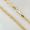 Cadena China 15.7gr / 60cm / 4.9mm Oro Amarillo 18K