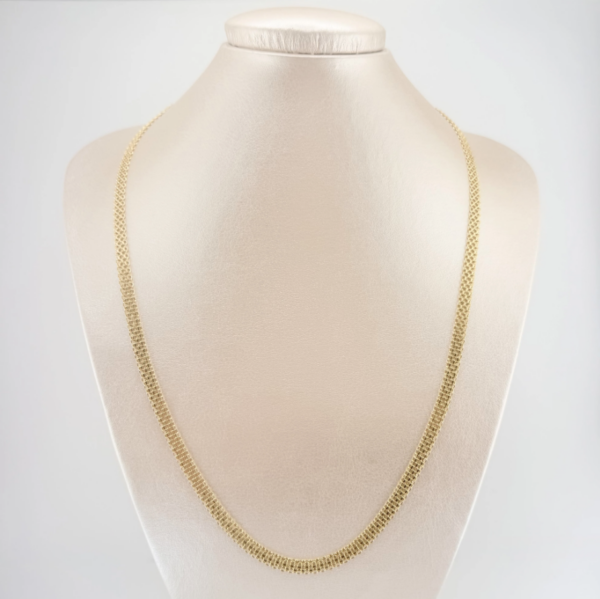 Cadena China 15.7gr / 60cm / 4.9mm Oro Amarillo 18K