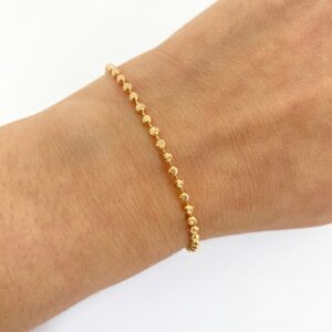 cambiale_el_fondo_por_uno_202606051618 Pulso militar diamantado luna 3mm Oro rosa 18k +2 / 3,6 Gr / 18 cm