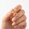 fondo_blanco_2K_202606051546 Topos Hoja 0.75gr / 7.5mm Oro Amarillo 18K