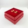 fondo_blanco_en_caja_roja_202606091638 Topos Hoja 0.7gr / 7.6mm Oro Amarillo 18K