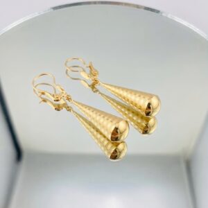 fondo_espejo_2K_202606051500 Candongas Lagrima 1.15 g / 4 cm Oro Amarillo 18K