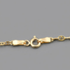 Cadena Escalera 3.3gr / 60cm / 2.5mm  —  Oro Amarillo