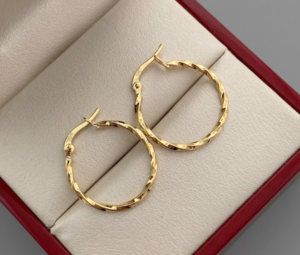 Captura de pantalla 2026-07-22 155155 Candonga Entorchada Oro amarillo 18k 1,2 Gr / 2,3 Cm
